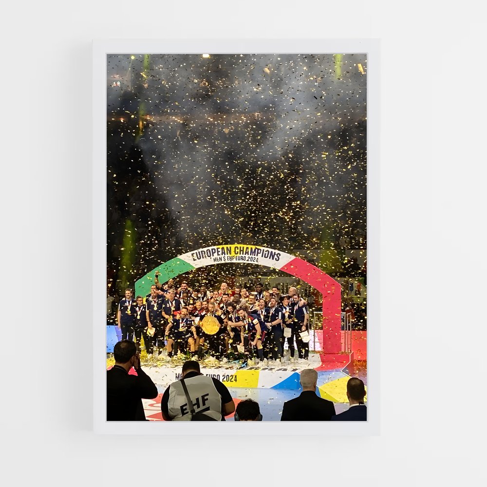 Poster Spotlight On Stage – affiche Handball (vue 3)